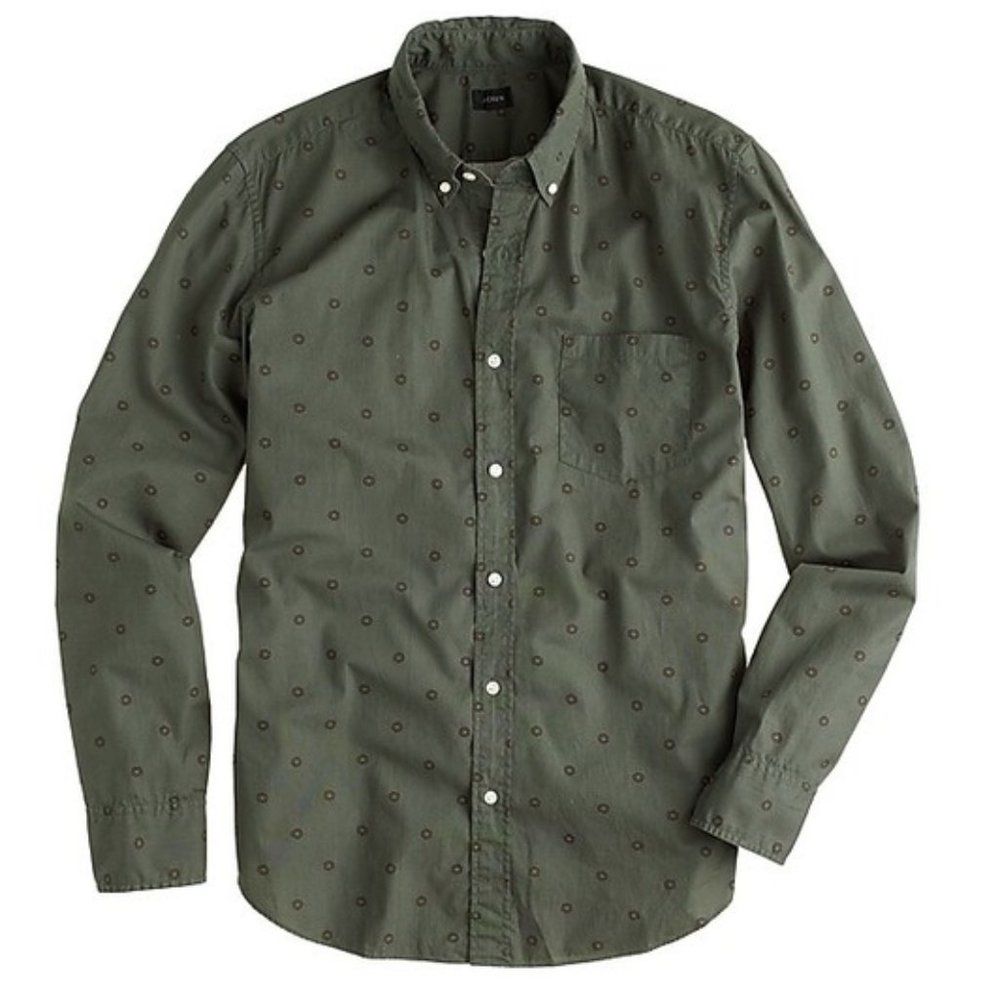 J. Crew Slim Secret Long Sleeve Button Shirt
